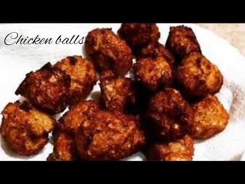 Chicken balls Recipe | Mouthwatering Chicken veges mix Balls.