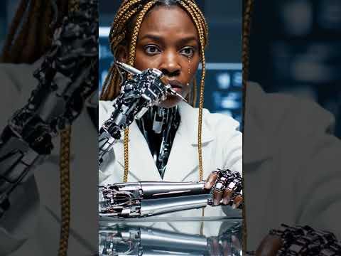 A tear from the eye😢😢😢#aimodel #humanoid #irc #shorts #humanoid