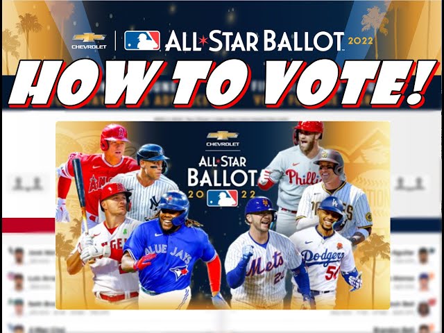 How to Vote for the Baseball All Stars
