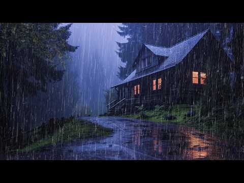 Super Heavy Rain To Sleep Immediately - Rain Sounds For Sleeping - Beat Insomnia, Relax, White Noise