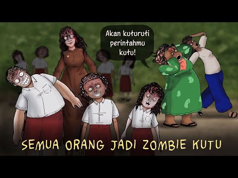 Gadis Kutu Rambut 2 - Serangan Zombie Kutu #HORORMISTERI | Kartun Hantu, Animasi Horror Tumo