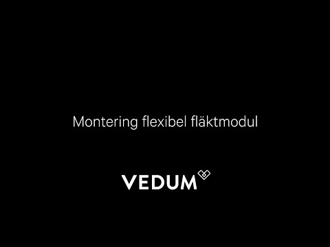 Vedum Kök & Bad - Montering flexibel fläktmodul