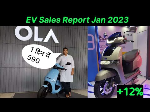 ⚡Ola तो किंग निकला | Ev sales Report January 2023 | Top 10 Electric Scooter 2023 | Ride with mayur