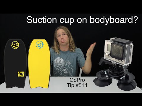 BRLS Suction Cup on Bodyboard / Boogie board? GoPro Tip #514 - UCTs-d2DgyuJVRICivxe2Ktg