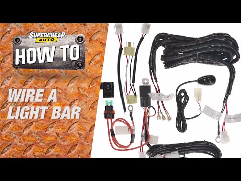 How to - Wire a LED Light Bar // Supercheap Auto - UCH204svS2bNggck8SqBByHg
