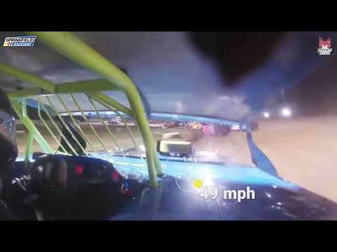 #16 Logan Thompson - Super Stock - 11-1-2025 Springfield Raceway - In Car Camera - dirt track racing video image