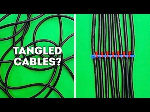 13 CLEVER CABLE ORGANIZATION TIPS - UC295-Dw_tDNtZXFeAPAW6Aw