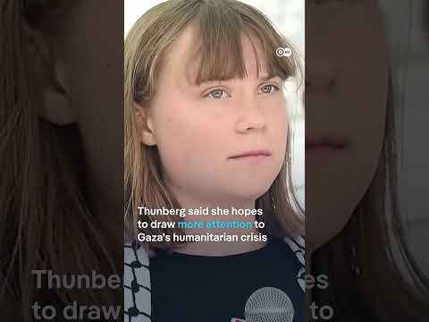 Greta Thumberg sailing from Sicily to Gaza | DW News