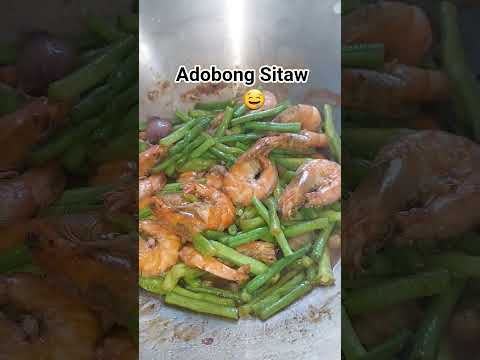 Simple Recipe Adobong Sitaw with Hipon #shorts #reels