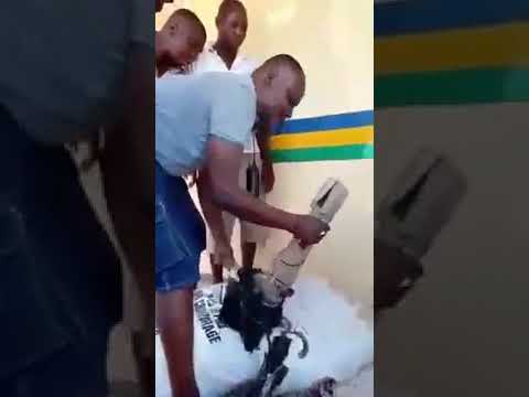EXPOSED: Police uncover How Locals Transport fire Arm inside Rice