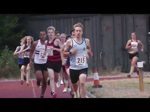 1500m open race BMC and Cambridge Harriers Meeting at Eltham 20th July 2022