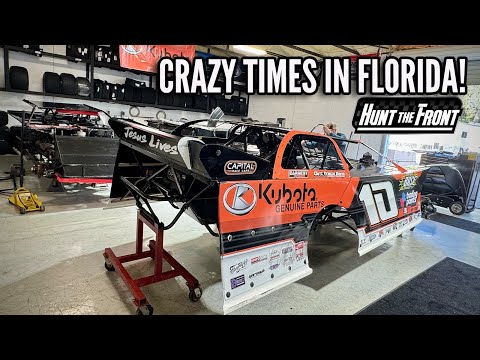 Snow and Speedweeks Prep! Our New Race Car Got Put on the Back Burner - dirt track racing video image