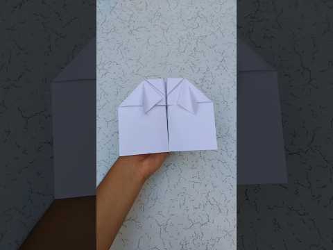 PAPER BOOMERANG PLANE ORIGAMI #shorts