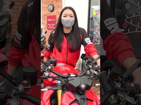 【154cm】バイク女子がドゥカティバイクに挑戰【足つき】 #バイク女子 #ducati #ドゥカティ #panigale #streetfighter #xdiavel #multistrada