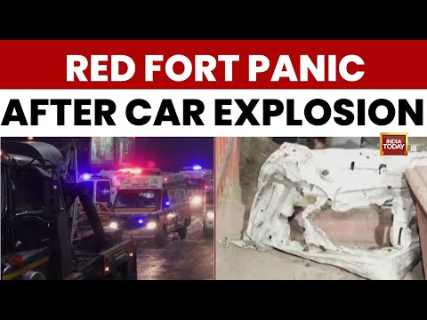 Delhi Blast: 8 Dead, Several Injured in Explosion Near Red Fort Metro Station