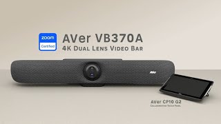 AVer VB370A 4K Dual Lens Video Bar Intro Video