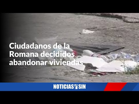 Ciudadanos de la Romana decididos abandonar viviendas