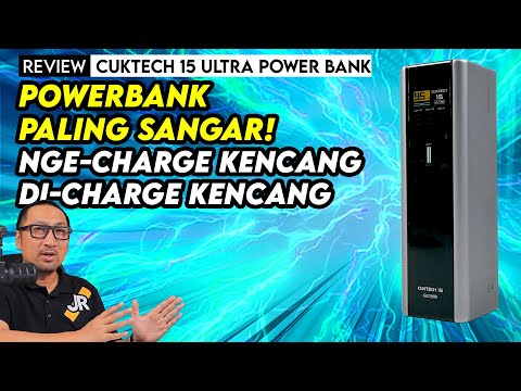 Power Bank 20000 mAh Sangar, Charging Kencang, Kapasitas Besar – Review Cuktech 15 Ultra