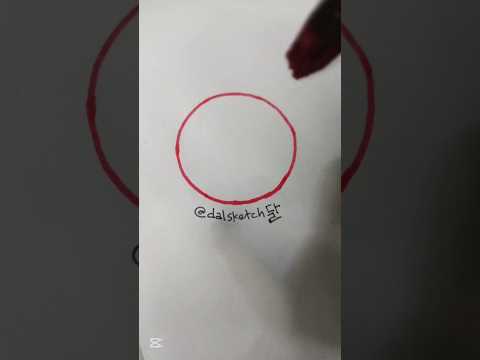 Satisfying circle with Acrylic paint 😌✨ #art #shorts #viral #satisfying ❤️