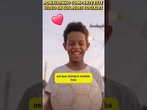 ❤️RONALDINHO SUBE ESTE VIDEO Y LAS <strong>REDES</strong> EXPLOTAN DE NOSTALGIA  #shorts #fcbarcelona #brasil
