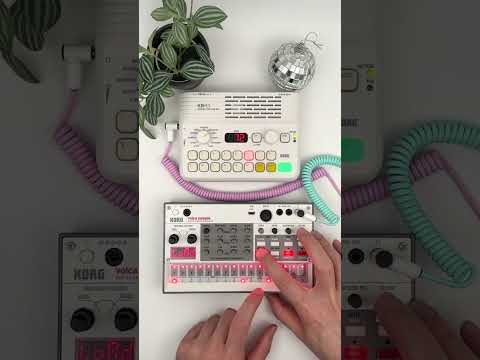 ⚡ Electro jam sesh⚡ with the KORG KR-11 Compact Rhythm Box