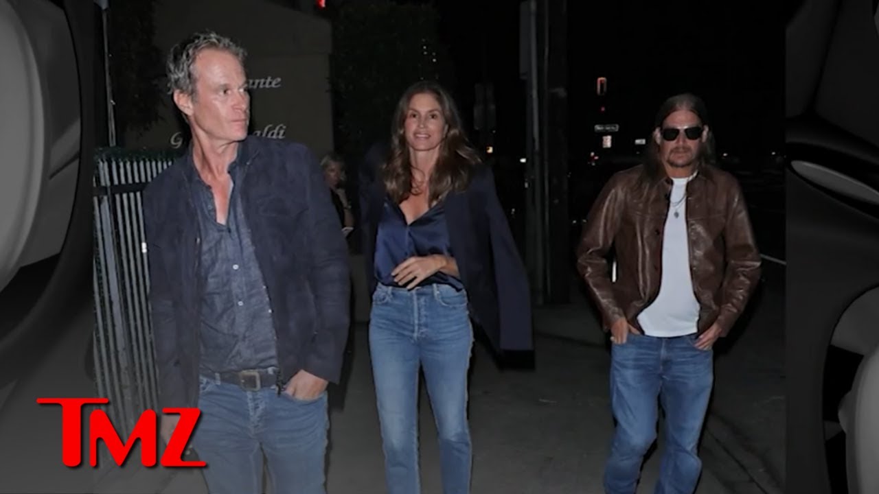 Cindy Crawford and Rande Gerber Go to Dinner with Kid Rock | TMZ TV