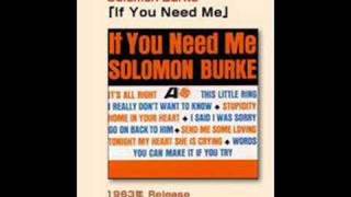 solomon burke - if you need me (1963)