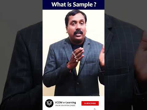 What is Sample ?. - #Shortsvideo- #businessstatistics  -  #gk #BishalSingh