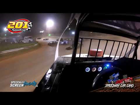 #57c Cole Salisbury - Sport Modifed - 201 Speedway 8-2-25 - In-Car-Camera - dirt track racing video image