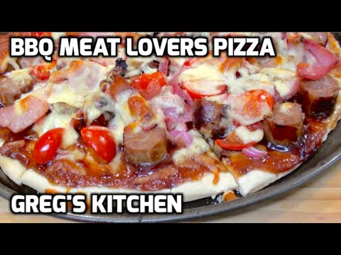 HOW TO MAKE BBQ MEAT LOVERS PIZZA - GregsKitchen - UCGXHiIMcPZ9IQNwmJOv12dQ