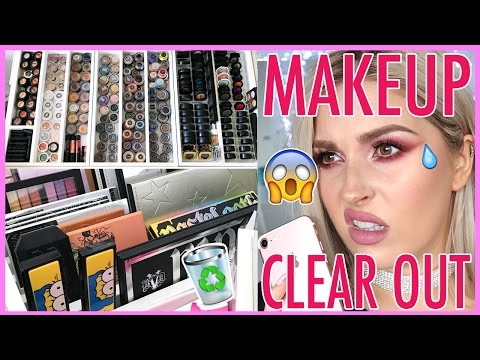 Colorful Palettes & Single Eyeshadows ?? ORGANIZE AND DECLUTTER MY MAKEUP COLLECTION! ?