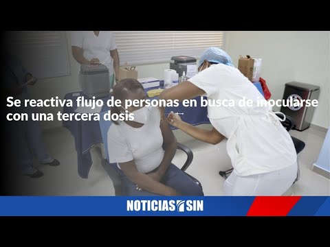 Se reactiva flujo de personas en busca de inocularse con una tercera dosis