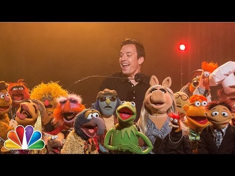 Jimmy & The Muppets Say Goodbye To "Late Night" (w/ "The Weight" from "The Last Waltz") - UC8-Th83bH_thdKZDJCrn88g