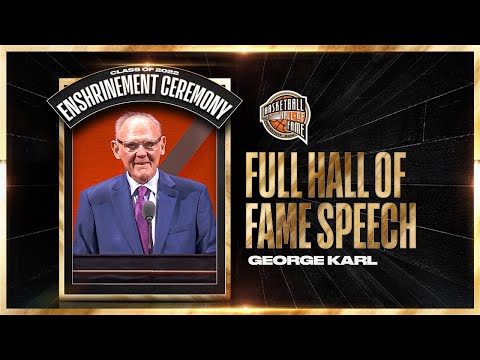 George Karl | Hall Of Fame Enshrinement Speech - Zero US Sports