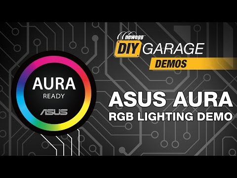 Newegg DIY Garage: Synchronized PC lighting with ASUS AURA - UCJ1rSlahM7TYWGxEscL0g7Q