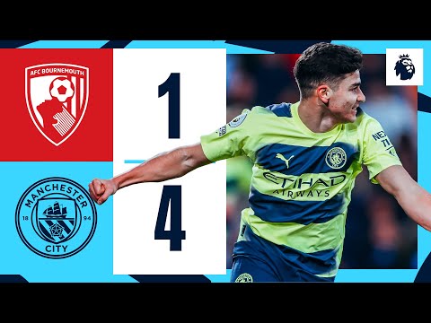 Highlights! Bournemouth 1-4 Man City | Goals from Alvarez, Haaland & Foden on a day of milestones