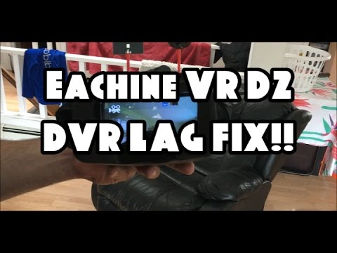 Eachine VR D2 Goggle - DVR LAG FIX!! (BANGGOOD) - UCU33TAvzA-wgPMgcrdMVIdg