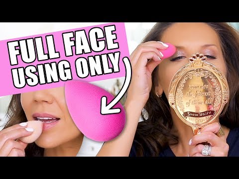 FULL FACE OF MAKEUP USING ONLY A BEAUTYBLENDER - UC4qk9TtGhBKCkoWz5qGJcGg