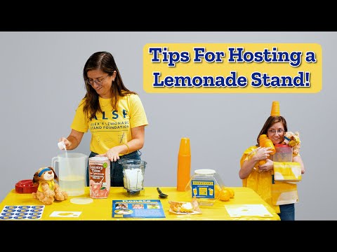 Tips For Hosting A Lemonade Stand During Lemonade Days