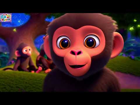 π΅ Baby Monkey La La La πΌ | Fun Nursery Rhyme for Kids | CoComelon Style | Flix Kids Rhymes