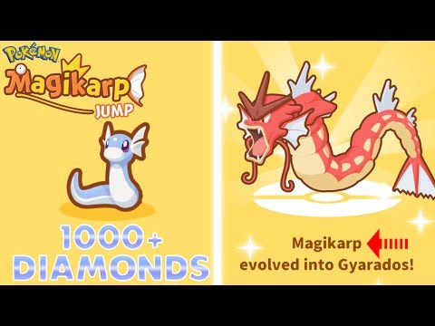 Magikarp Jump - 1000+ DIAMONDS FOR RARE DRATINI, SHINY MAGIKARP, & LEGENDARY RED GYARADOS! - UC0sz9oH82o3dJSKSO9mle0g