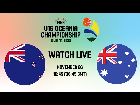 LIVE | FINAL: New Zealand v Australia | FIBA U15 Women's Oceania Championship 2022