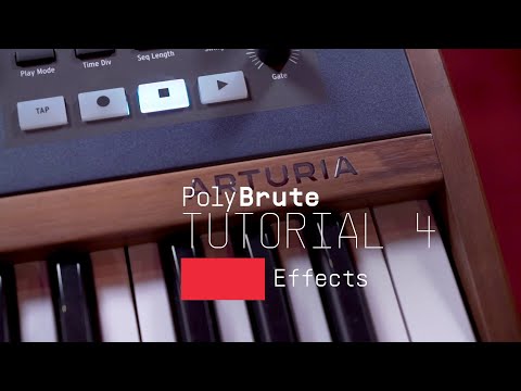 Tutorials | PolyBrute - Episode 4: Effects