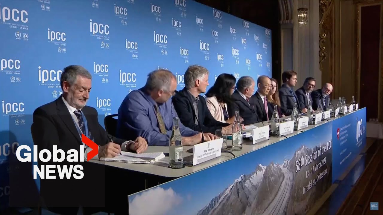 “Humanity is on thin ice”: IPCC releases 6th synthesis report on global climate change | FULL