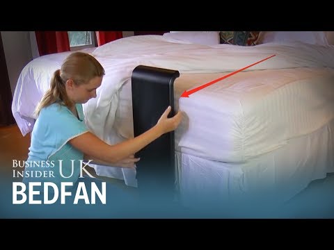 This fan attaches to your bed and blows cool air under your covers - UCVLZmDKeT-mV4H3ToYXIFYg