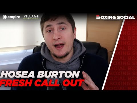 “I’LL FIGHT ANY OF YOU” – Hosea Burton Calls Out Whole Cruiserweight Division… Except Okolie