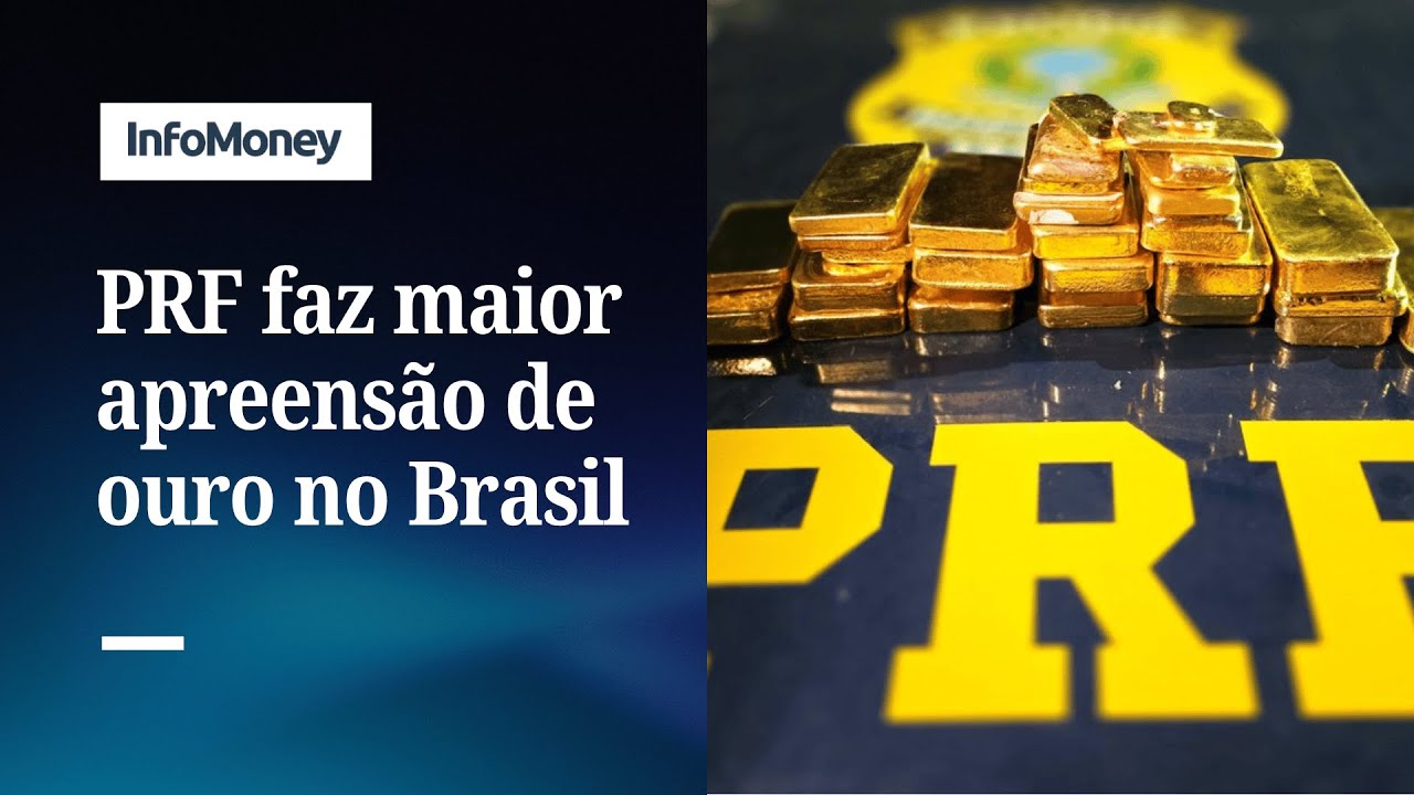 PRF apreende mais de 100 quilos de ouro numa picape em Roraima | InfoMoney News