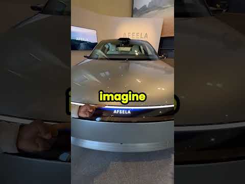 Sony Just Revealed a Car That Could Destroy Tesla — The 2026 Afeela 1! #car #luxurycars #tesla