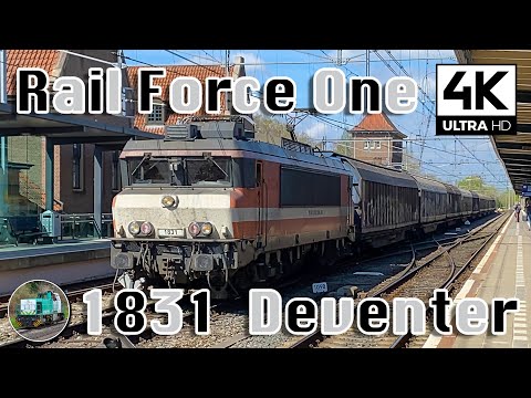 [4K] RFO 1831 with sliding wall trolleys passes Deventer!