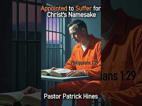 Appointed to Suffer for Christ's Namesake - Pastor Patrick Hines Sermon #shorts #christianshorts